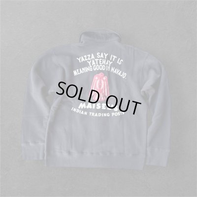 画像1: GUNZ ガンズ 　プリントフロントボタンスウェット BLACK