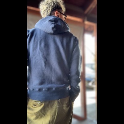 画像9: GUNZ ガンズ 　プリントフードスウェット CATONSVILLE　NAVY