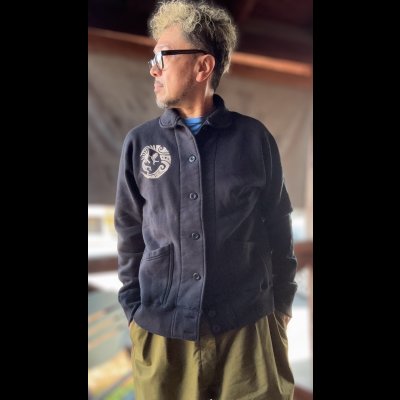 画像10: GUNZ ガンズ 　プリントフロントボタンスウェット BLACK