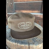 THE H.W.DOG&CO TRUCKER CAP BROWN ブラウン