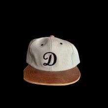 他の写真1: THE H.W.DOG&CO 2TONE LEATHER COTTON CAP  Beige  Navy  Black