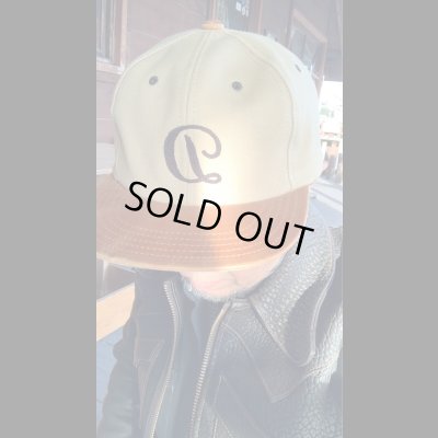 画像11: THE H.W.DOG&CO 2TONE LEATHER COTTON CAP  Beige  Navy  Black