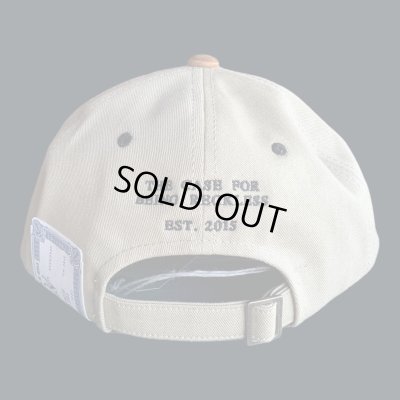 画像4: THE H.W.DOG&CO 2TONE LEATHER COTTON CAP  Beige  Navy  Black