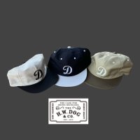 THE H.W.DOG&CO 2TONE 90sCAP  Navy/White　Natural /Black   Beige/Khaki