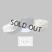 THE H.W.DOG&CO 2TONE 90sCAP  Navy/White　Natural /Black   Beige/Khaki