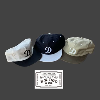 画像1: THE H.W.DOG&CO 2TONE 90sCAP  Navy/White　Natural /Black   Beige/Khaki