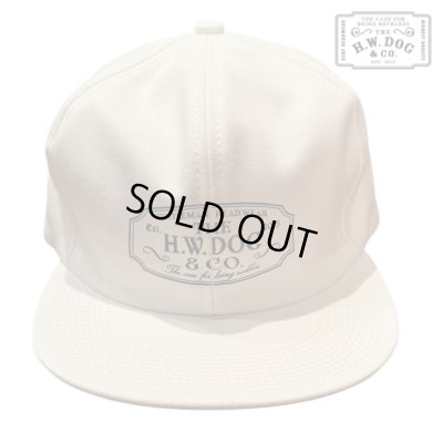 画像1: THE H.W.DOG&CO TRUCKER CAP WHITE