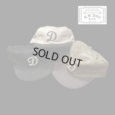 画像1: THE H.W.DOG&CO MA-1　MID PROFILE CAP   　BLACK　SILVER　OLIVE