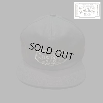 画像1: THE H.W.DOG&CO TRUCKER CAP BLACK ブラック