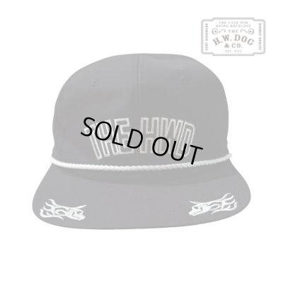 画像1: THE H.W.DOG&CO　BIKERS CAP　BLACK ブラック