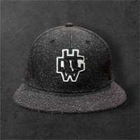 THE H.W.DOG&CO SNAPBACK BOX CAP  BLACK