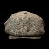 THE H.W.DOG&CO  PEAKY CAP  BEIGE