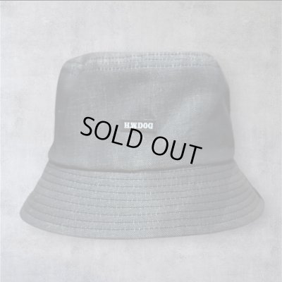 画像1: THE H.W.DOG&CO. エイチダブリュードッグ　CHMBRAY TRUCKER HAT　BLACK