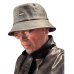 画像6: THE H.W.DOG&CO. エイチダブリュードッグ　CHMBRAY TRUCKER HAT　BLACK (6)