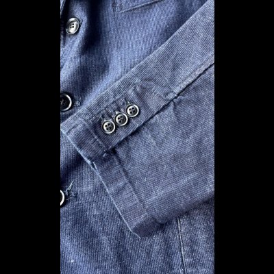 画像10: FULL COUNT フルカウント　INDIGO PIQUE UNSTRUCTURED JACKET