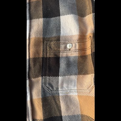 画像6: FULL COUNTフルカウントCHECK NEL WORK SHIRTS  Beige
