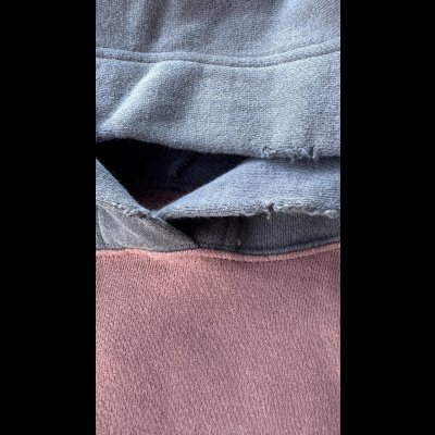 画像5: FULL COUNTフルカウントFading Sweat Hoodie  BORDEAUX/BLACK