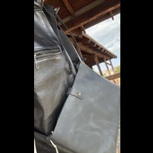 他の写真1: 　Sugar & Co. シュガーアンドカンパニー 　Leather　Sacoche　　レザーサコッシュ　BLACK・TAN