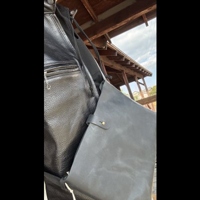 画像9: 　Sugar & Co. シュガーアンドカンパニー 　Leather　Sacoche　　レザーサコッシュ　BLACK・TAN