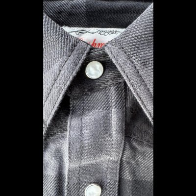 画像7: ＣＵＳＨＭＡＮ　クッシュマン　BUFFALO CHECK WESTERN SHIRT　ネルウエスタンシャツ　
