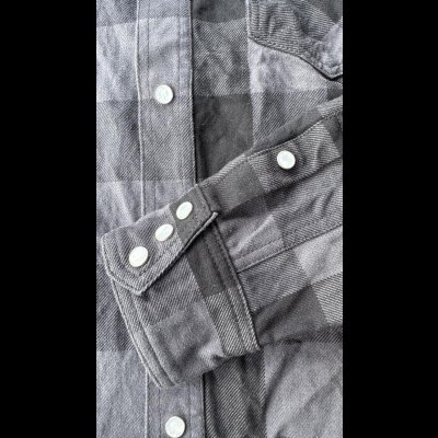 画像9: ＣＵＳＨＭＡＮ　クッシュマン　BUFFALO CHECK WESTERN SHIRT　ネルウエスタンシャツ　