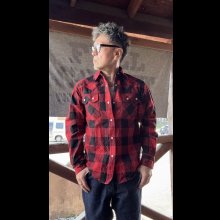 他の写真1: ＣＵＳＨＭＡＮ　クッシュマン　BUFFALO CHECK WESTERN SHIRT　ネルウエスタンシャツ　