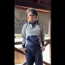 他の写真2: CUSHMAN(クッシュマン）TWO TONE SWEAT PARKA  後付けフードツートンカラー