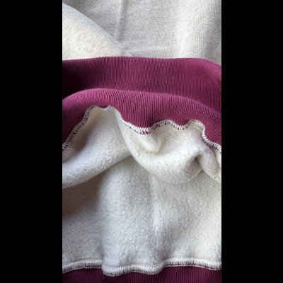 画像6: CUSHMAN(クッシュマン）TWO TONE SWEAT PARKA  後付けフードツートンカラー