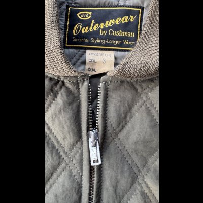 画像5: CUSHMAN(クッシュマン）QUILTING FREEZER JACKET    OLIVE