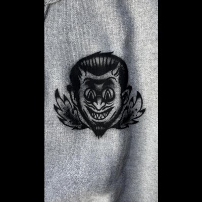 画像6: CUSHMAN(クッシュマン）PRINT SET IN SLEEVE　（HELLonWHEEL)スウェット MIX BEIGE