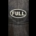 画像9: FULL COUNT フルカウント　6PANEL DENIM F BASEBALL CAP FULLパッチ　INDIGO/BLACK (9)