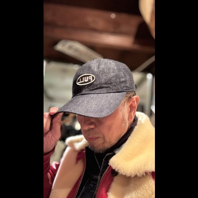 画像11: FULL COUNT フルカウント　6PANEL DENIM F BASEBALL CAP FULLパッチ　INDIGO/BLACK