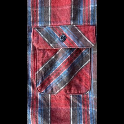 画像6: JELADOジェラード Unionworkers Shirts(ユニオンワーカーズシャツ) ショート丈  トマトレッドsize１８