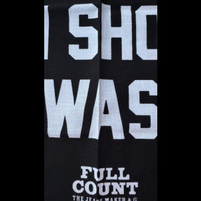 画像5: FULL COUNT フルカウント　WHO THE HELLSAND DENIM SHULDN'T BE WASHED! Tenugui