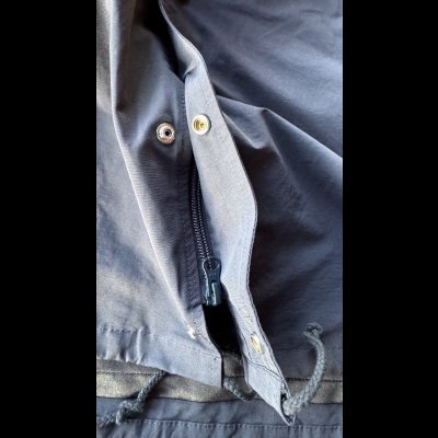 画像8: STUDO D' ARTISAN　COACH JACKET ステュディオ.ダ.ルチザン　６０/４０　クロスコーチジャケット　NAVY