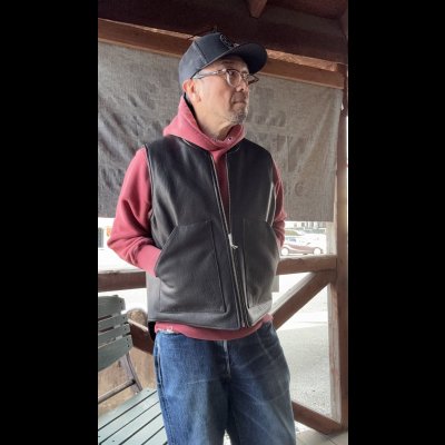 画像7: FINE CREEK  C-WORKS Cedar Deer　　鹿革　　BLACK