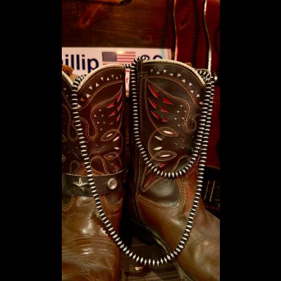 画像5: NAVAJO ナバホ族ナバホ　HAND MADE　シルバーナバホパールビーズネックレス