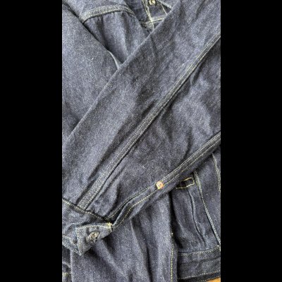 画像10: FULL COUNT フルカウント　S2107SS　WWII　Model Denim Jacket  11.5oz ファーストタイプデニムジャケット