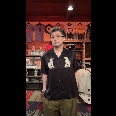 画像7: GYPSY＆SONS　M.O.G.ENBROID SUKA SHIRTS  BLACK/WHITE