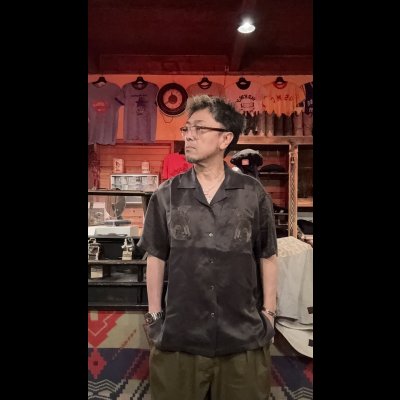 画像7: GYPSY＆SONS　M.O.G.ENBROID SUKA SHIRTS  CHARCOAL/BLACK