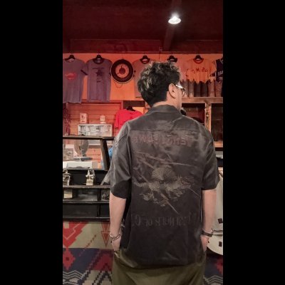 画像8: GYPSY＆SONS　M.O.G.ENBROID SUKA SHIRTS  CHARCOAL/BLACK