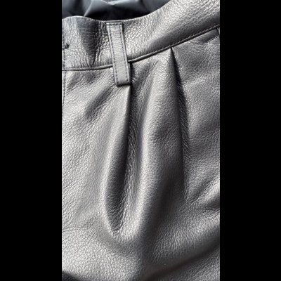 画像6: FINE CREEK  MOSSIR  OPEN DAY　ウォッシャブルレザーパンツ　　BLACK