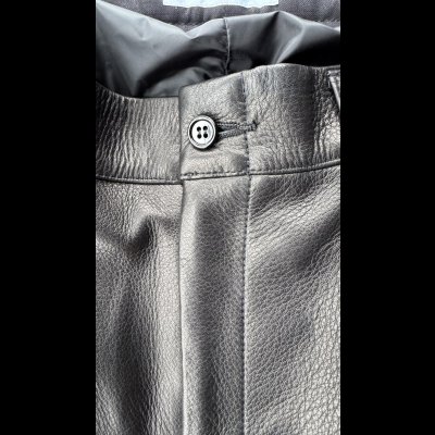 画像5: FINE CREEK  MOSSIR  OPEN DAY　ウォッシャブルレザーパンツ　　BLACK