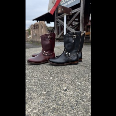 画像8: MAKERSメイカーズ phillip66 30周年記念　HORSE　ENGINEER　Black ・Burgundy　　６６別注