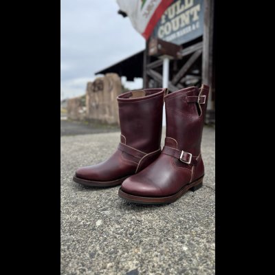 画像7: MAKERSメイカーズ phillip66 30周年記念　HORSE　ENGINEER　Black ・Burgundy　　６６別注