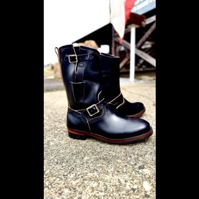 画像4: MAKERSメイカーズ phillip66 30周年記念　HORSE　ENGINEER　Black ・Burgundy　　６６別注