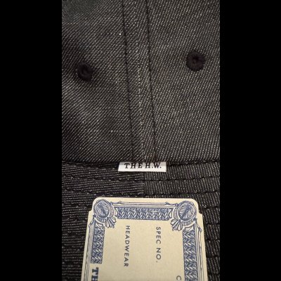 画像5: THE H.W.DOG&CO. エイチダブリュードッグ　CHMBRAY TRUCKER HAT　BLACK