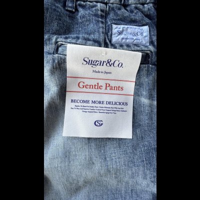 画像4: Sugar & Co.シュガーアンドカンパニー gentle pants  40s wash