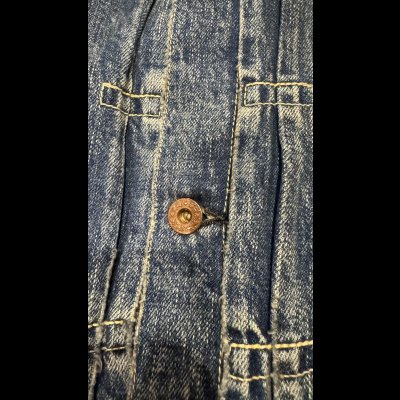 画像4: FULL COUNT フルカウント　S2107SSHW　WWII　Model Denim Jacket  11.5oz ファーストタイプデニムジャケット
