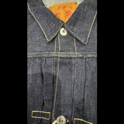画像4: FULL COUNT フルカウント　S2107SS　WWII　Model Denim Jacket  11.5oz ファーストタイプデニムジャケット